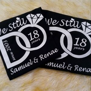 Customized Couples T-shirts